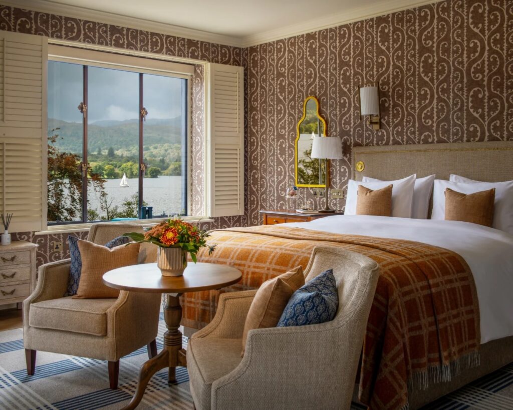A suite at Langdale Chase Hotel on Lake Windermere