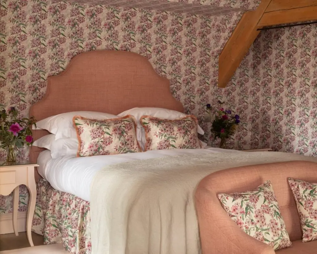 A guest room at Thyme, Hotel Restaurant Spa in the Cotswolds