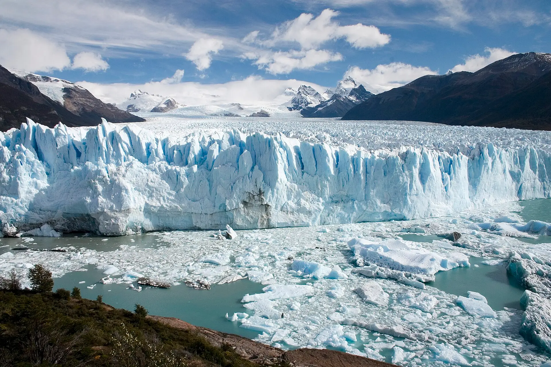The Perito Moreno Glacier in Patagonia, Argentina